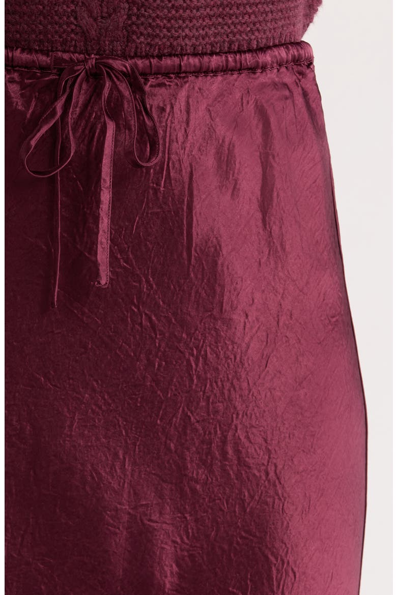 Gabriella Crinkle Slip Skirt, Alternate, color, FIG