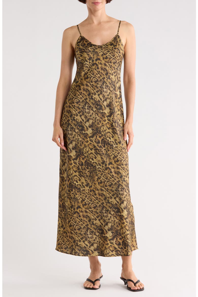 Bryony Satin Slipdress, Main, color, EVIA GOLDEN BROWN