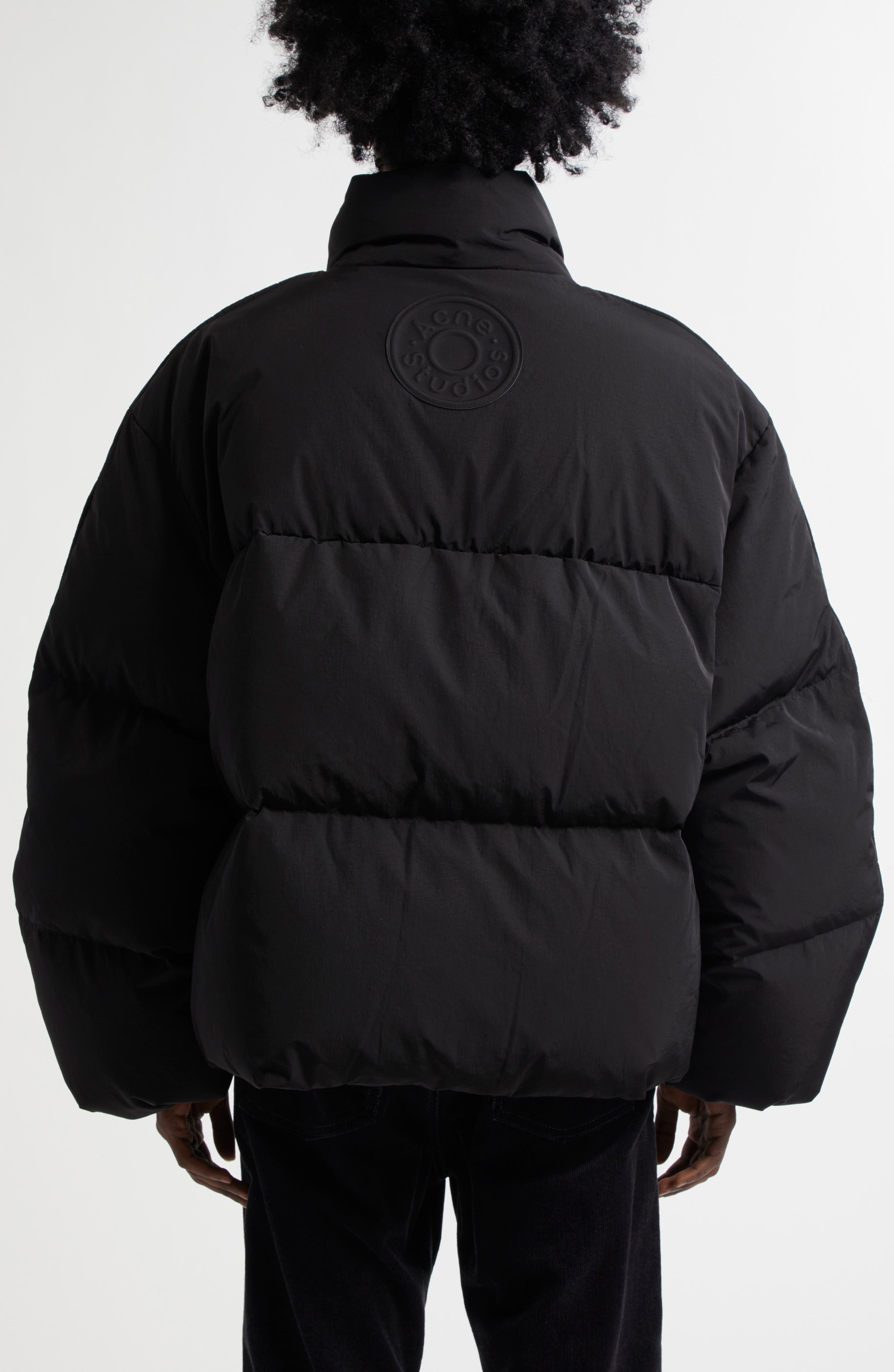 Sprayed Print Down Puffer Jacket - image 2
