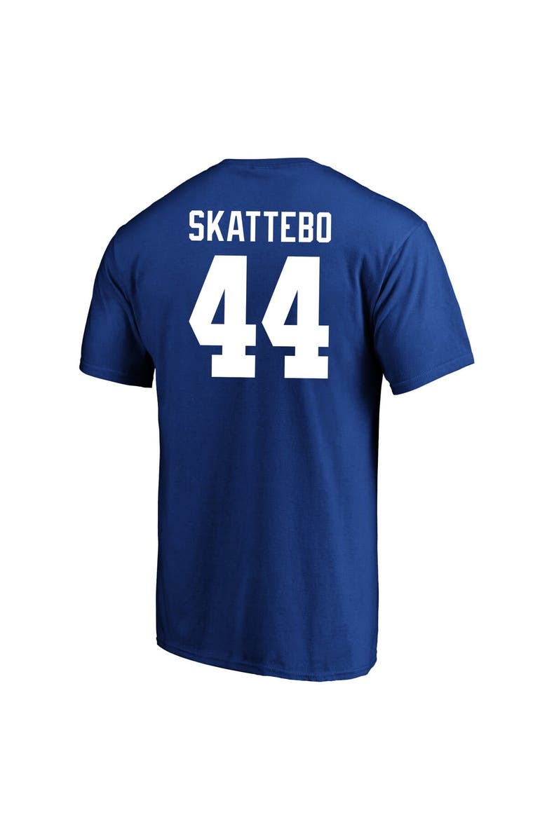 FANATICS Men's Fanatics Cam Skattebo Royal New York Giants Big & Tall Name & Number T-Shirt, Alternate, color, Royal