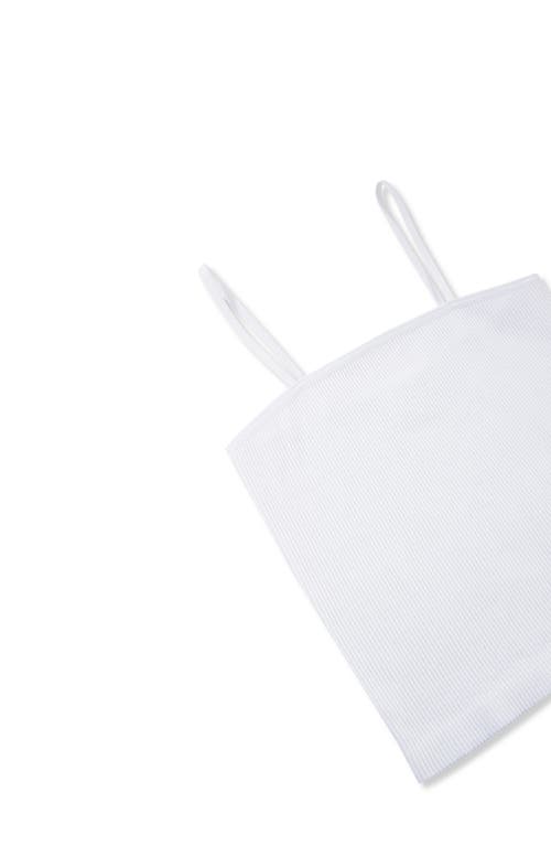 Truce Kids' Open Stitch Tank & Camisole Set In Off-white