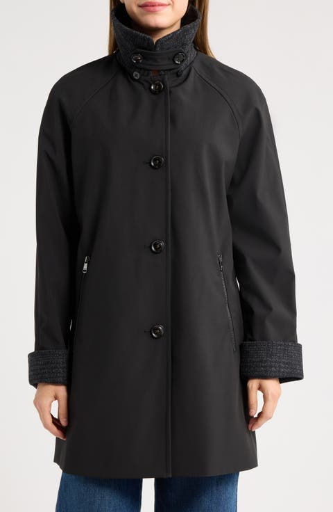 Water Resistant A-Line Raincoat