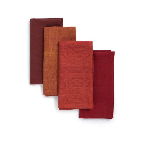 Palette Handwoven Cotton Napkins - Set of 4