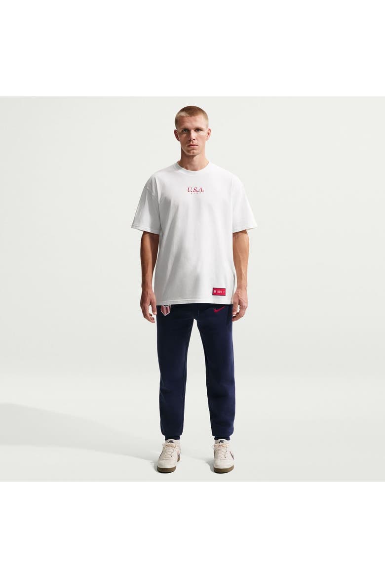 Men's Nike Navy USMNT Club Joggers, Main, color, Navy