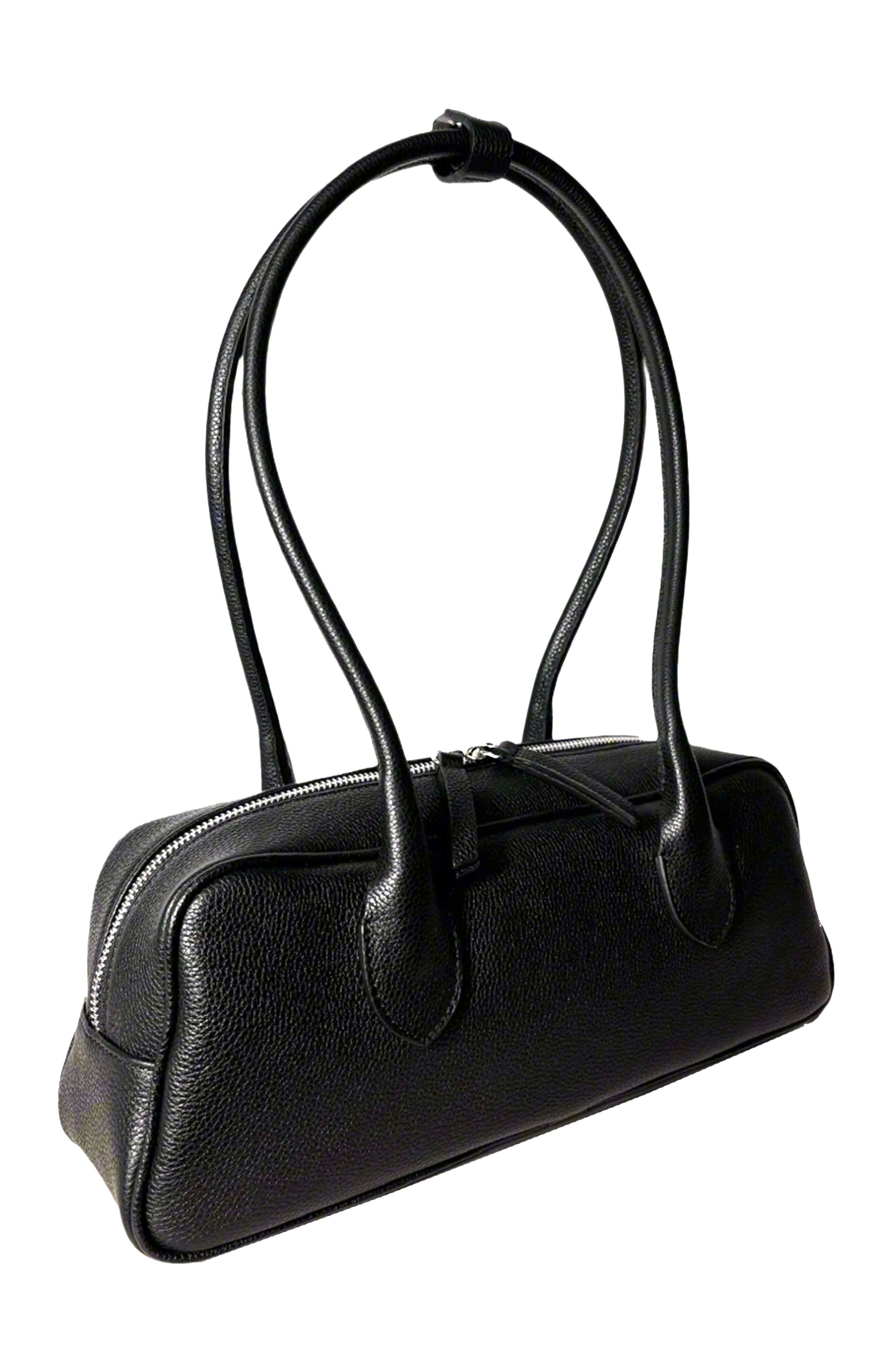 HYER GOODS La Strada Leather East West Bag, Alternate, color, 