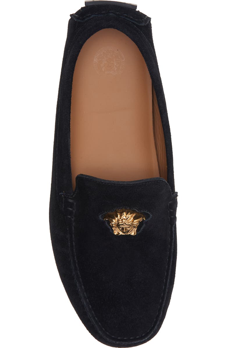 Versace Medusa Driving Shoe, Alternate, color,