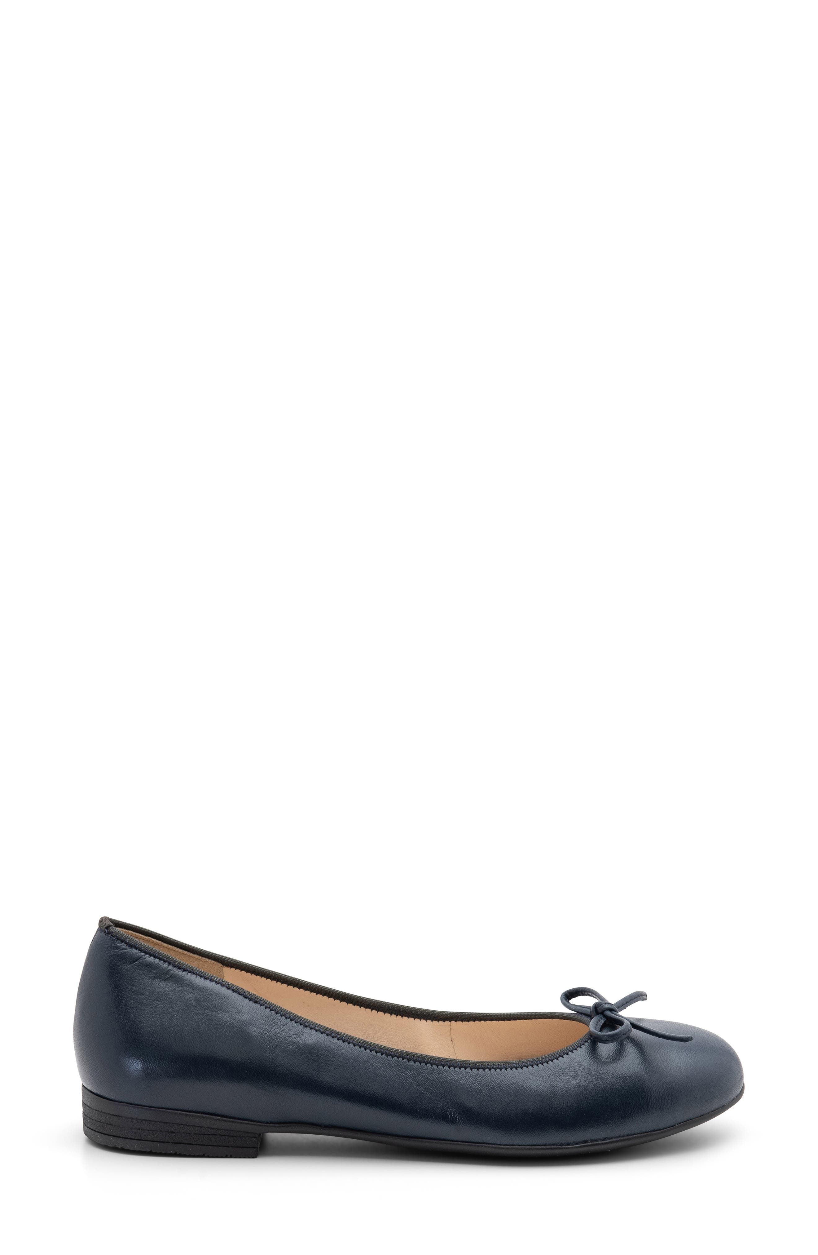 Susie Flat, Alternate, color, NAVY NAPPA LEATHER