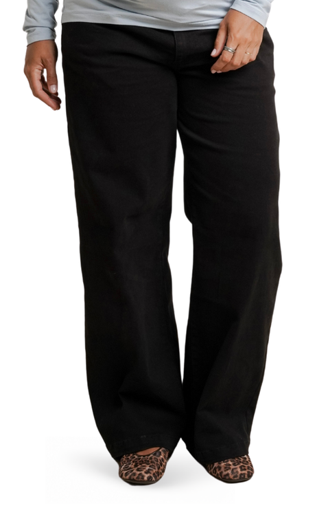 Slouch Under-Bump Maternity Boyfriend Jeans