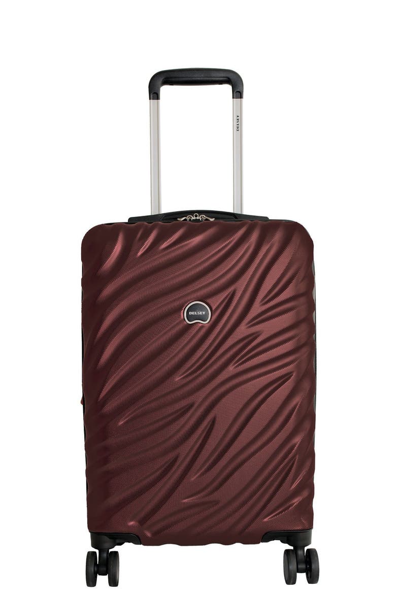 Alexis Hardside Expandable (21"/25") 2 Piece Spinner Luggage Set, Main, color, Burgundy