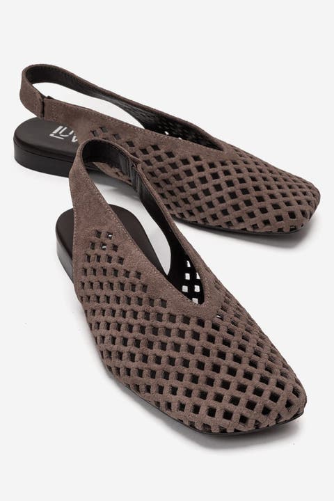 Delizia Leather Slingback Shoe