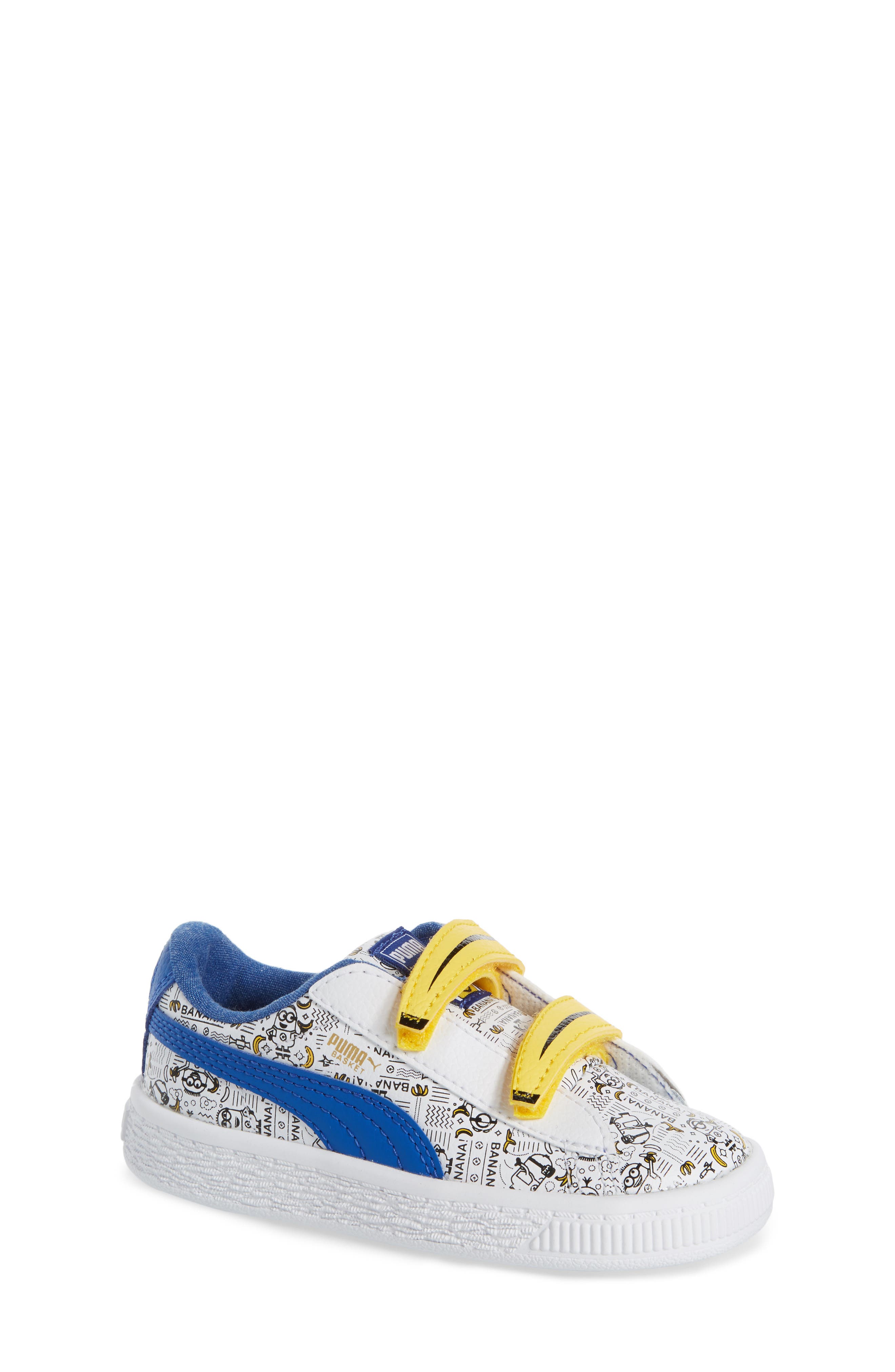 PUMA Minions<sup>®</sup> Basket V Sneaker, Main, color, 