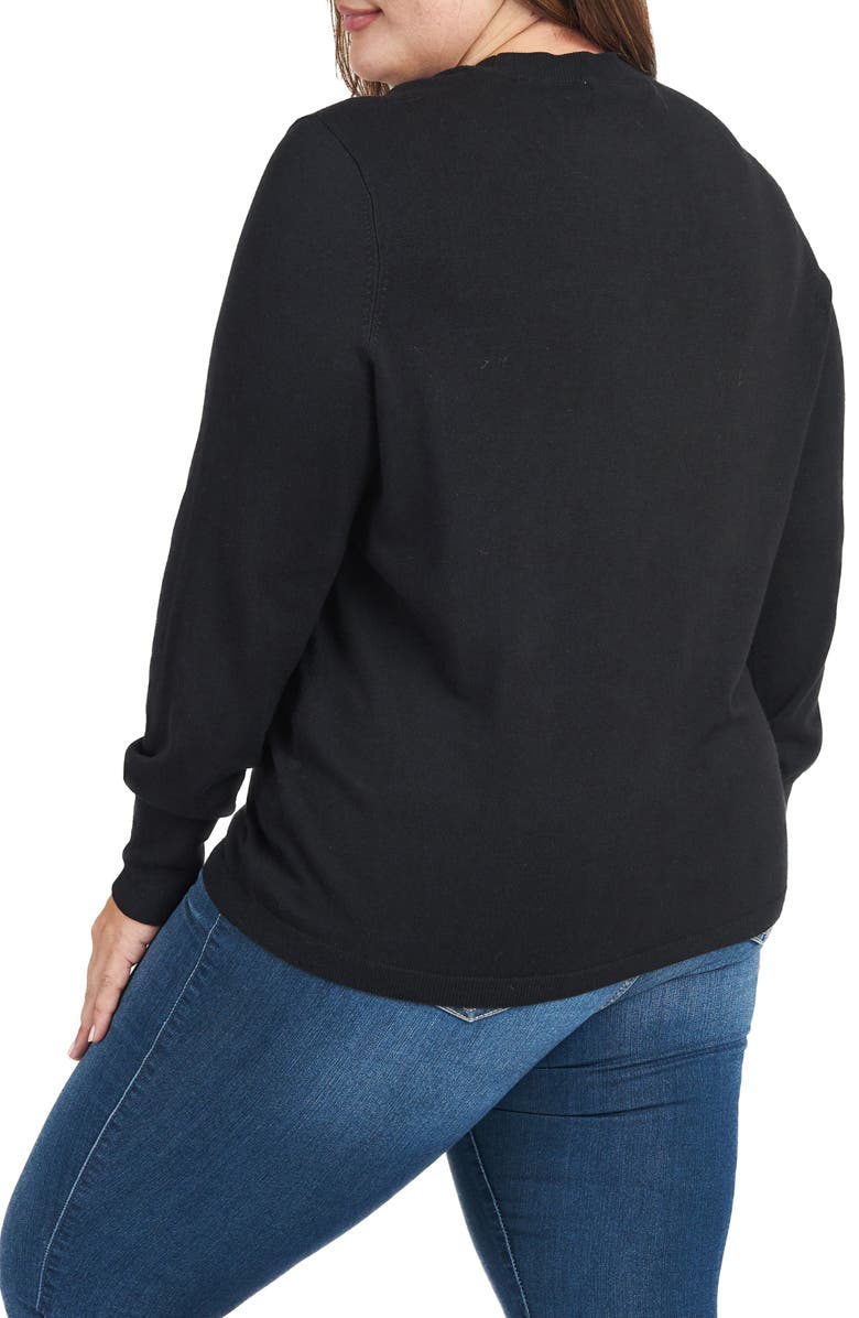 Daniel Rainn Front Cutout Sweater, Alternate, color, 