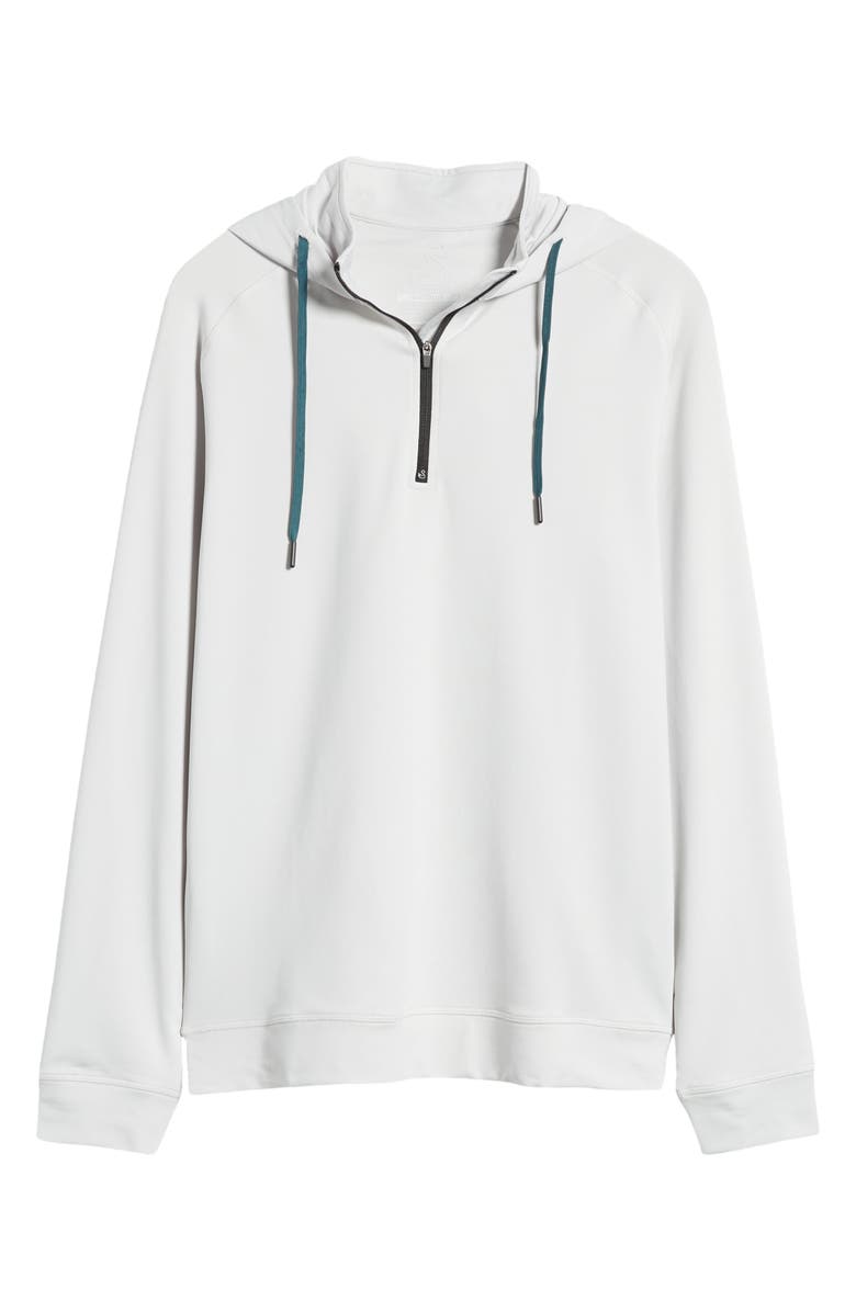 Swannies Vandyke Half Zip Hoodie, Alternate, color, Glacier-Jasper