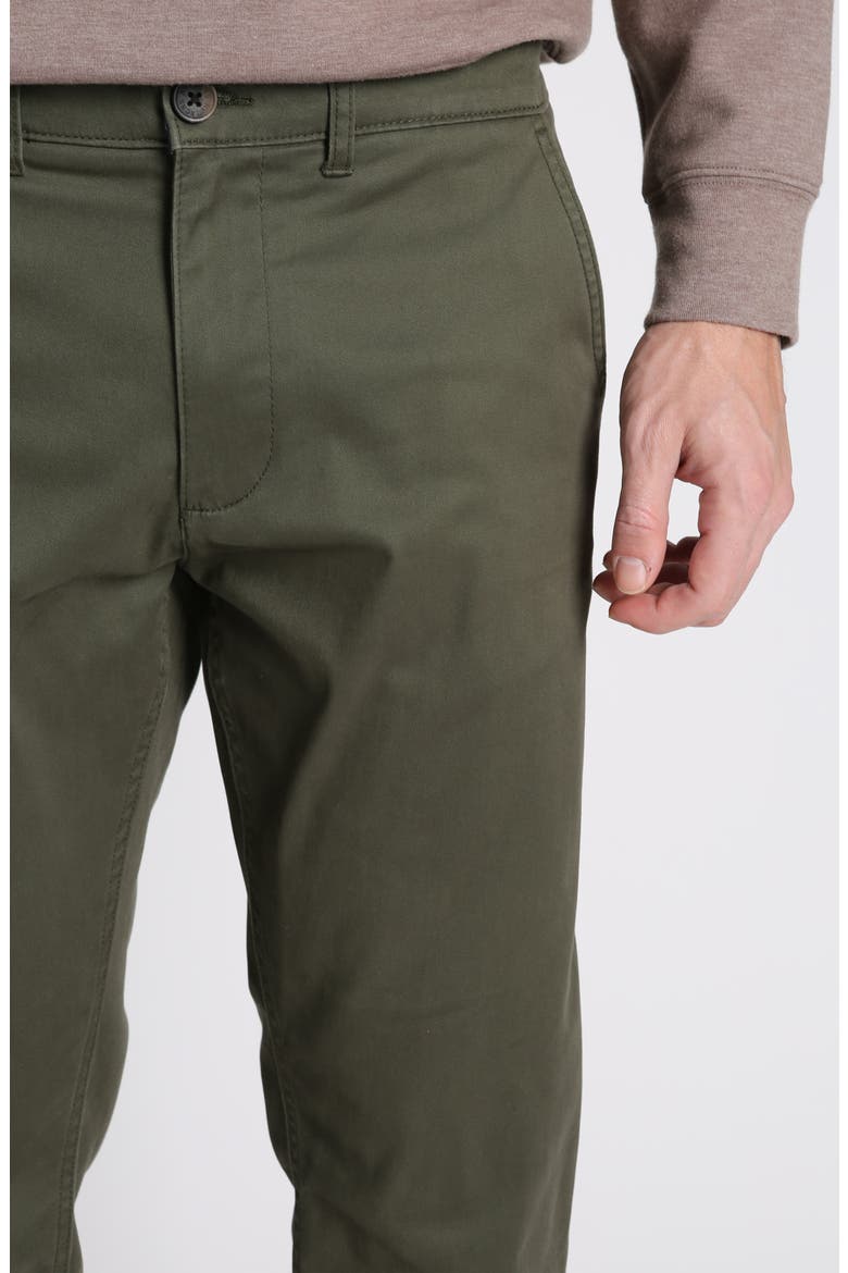 Bowie Stretch Twill Chinos, Alternate, color, GREEN