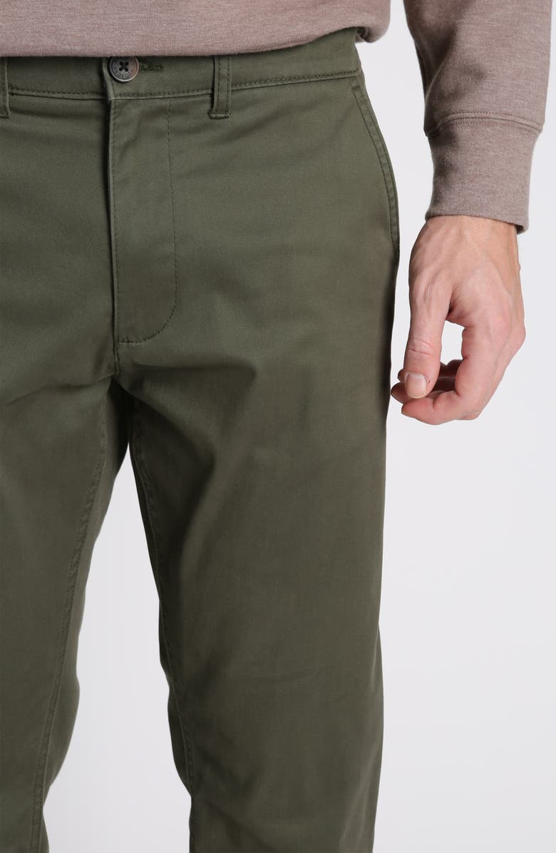 JACHS Bowie Stretch Twill Chinos, Alternate, color, Green