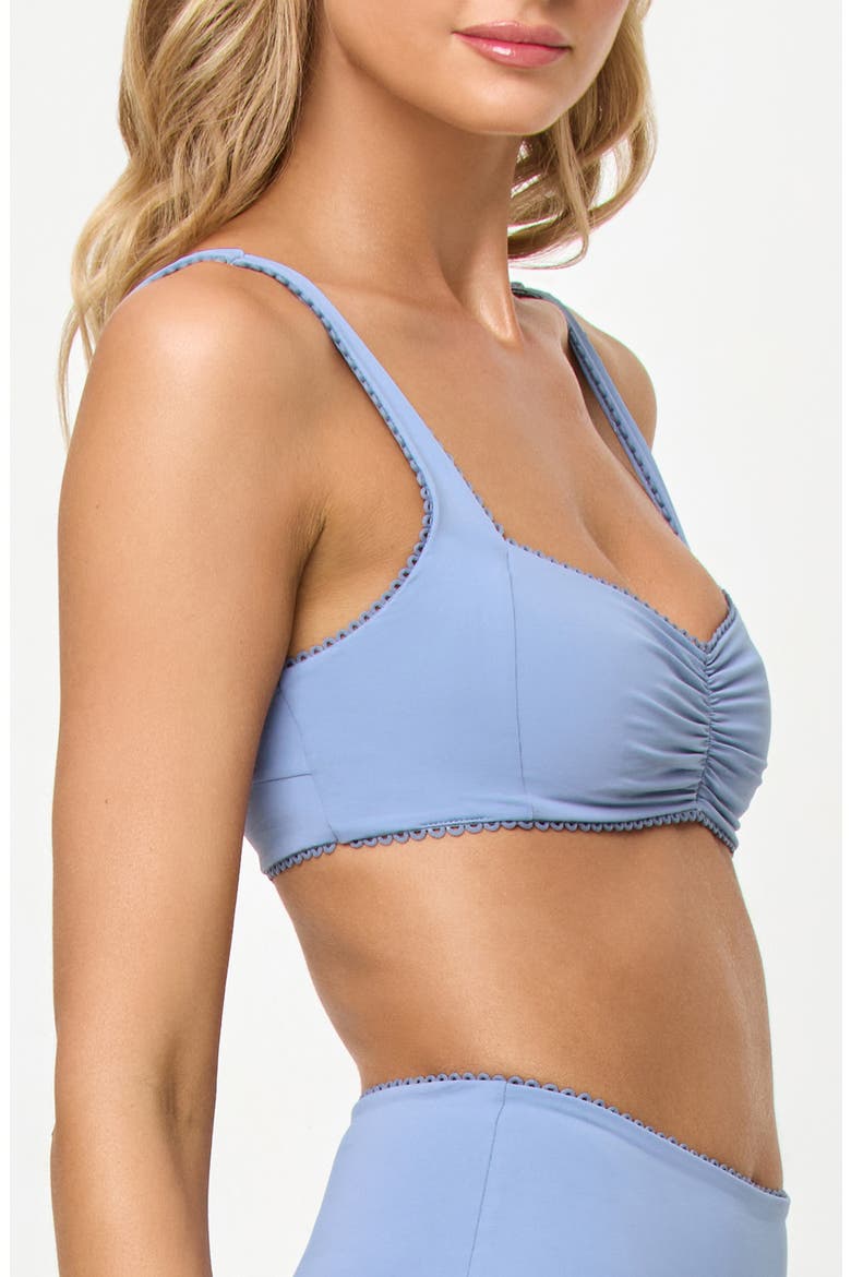 Effie Bikini Top, Alternate, color, CHAMBRAY