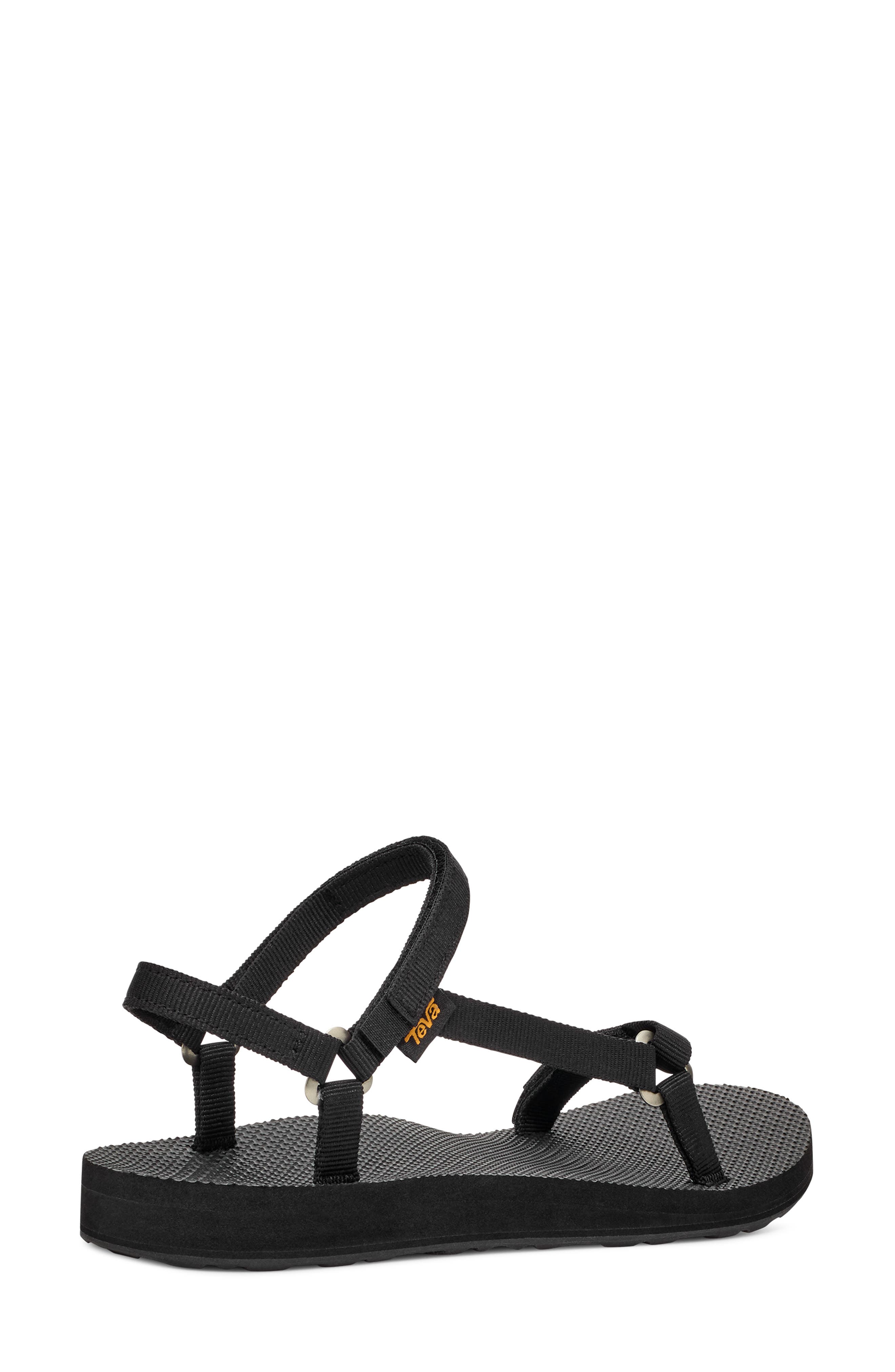 Teva Original Universal Slim Sandal, Alternate, color, Black