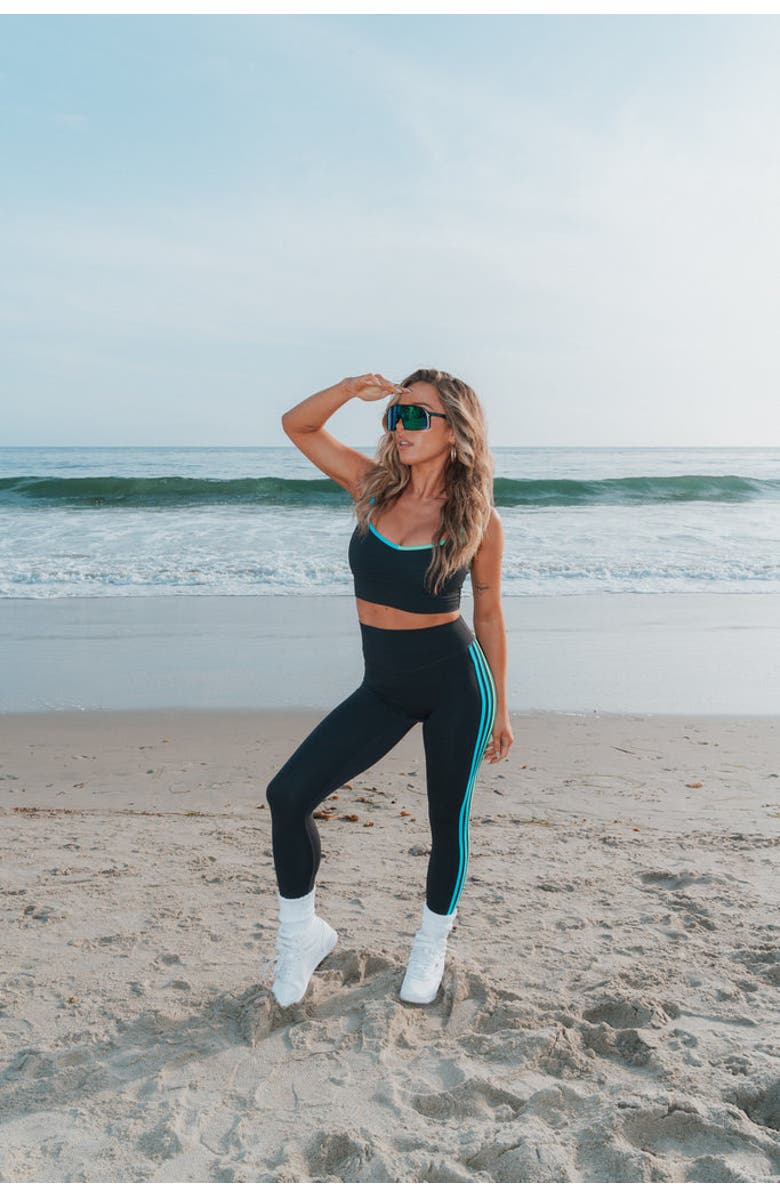 Vitality Pulse Strappy Longline, Alternate, color, Night Drive