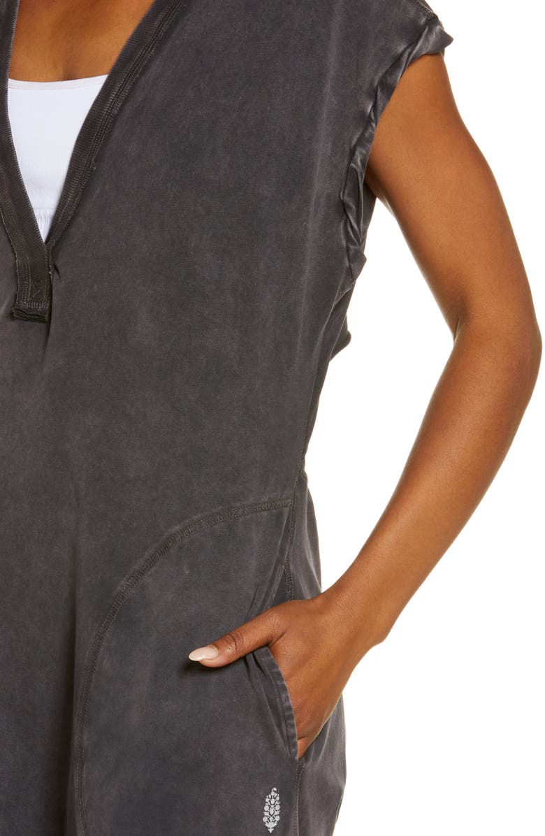 FP Movement by Free People Free People FP Movement Hot Shot V-Neck Jumpsuit, Alternate, color, 