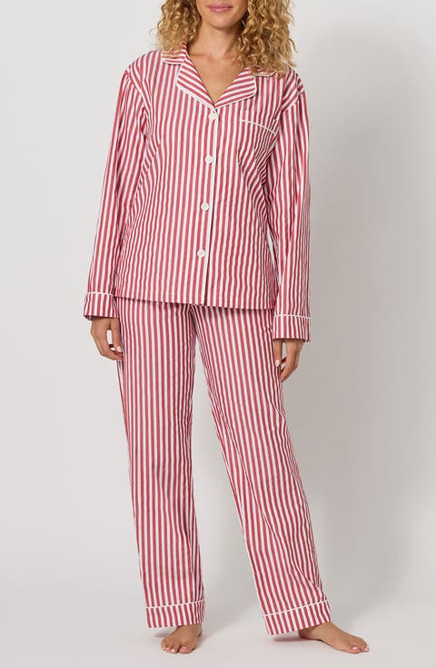 Print Organic Cotton Sateen Pajamas