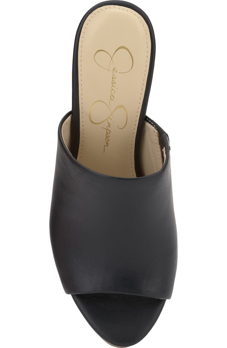 Jessica Simpson Shelbie Platform Slide Sandal, Alternate, color, Black 09