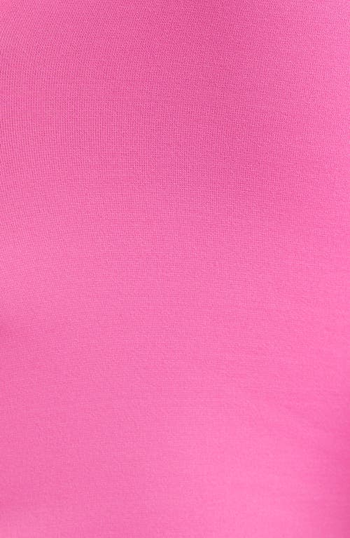 Versace Medusa Safety Pin Asymmetric One-piece Swimsuit In Pink