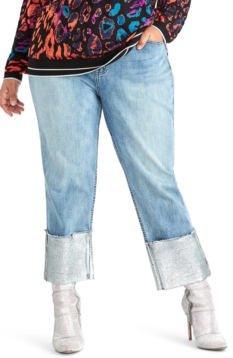 RACHEL Rachel Roy Cleopatra Jeans, Main, color,