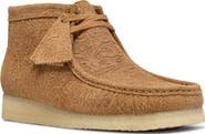 Clarks® Originals Floral Embossed Wallabee Suede Boot