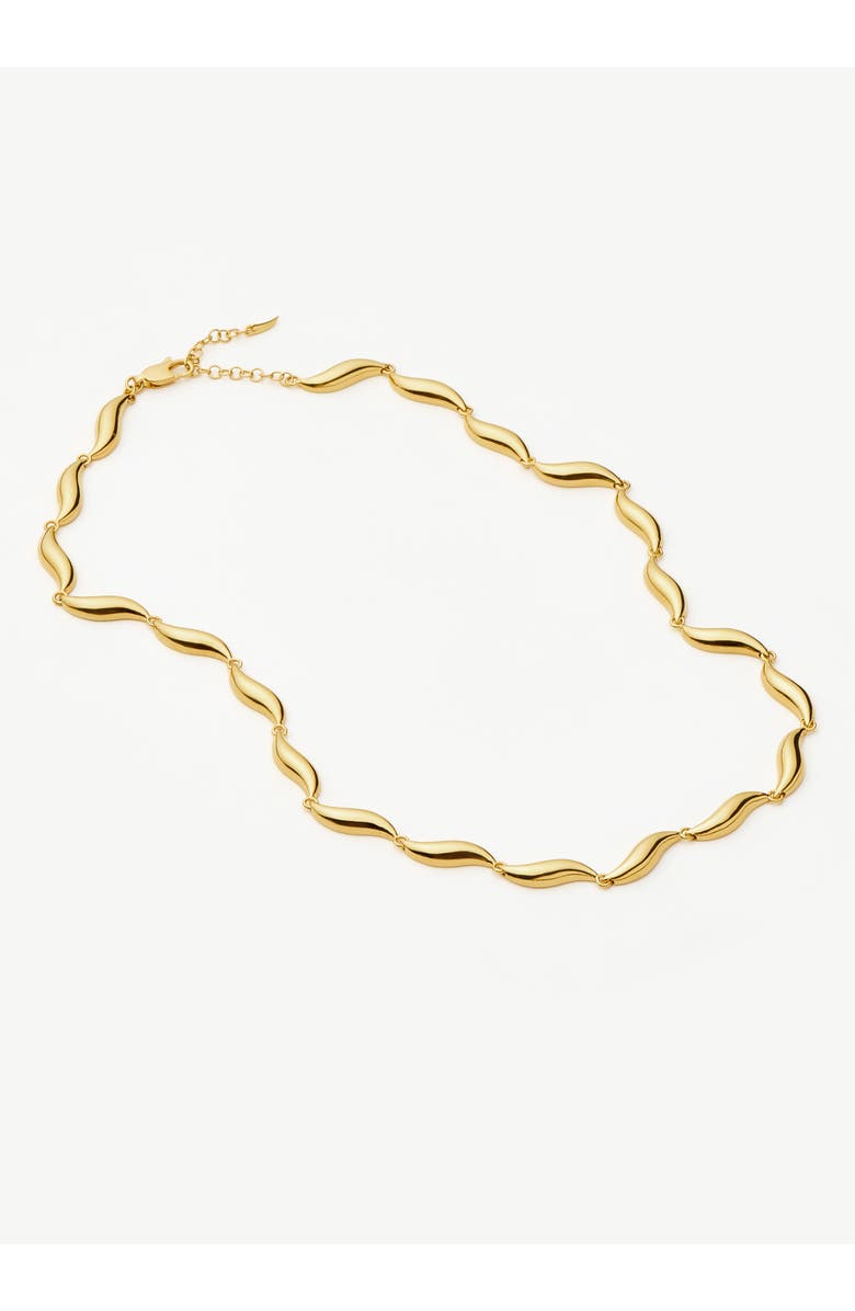 Missoma Savi Signature Link Chain Necklace, Alternate, color, Gold