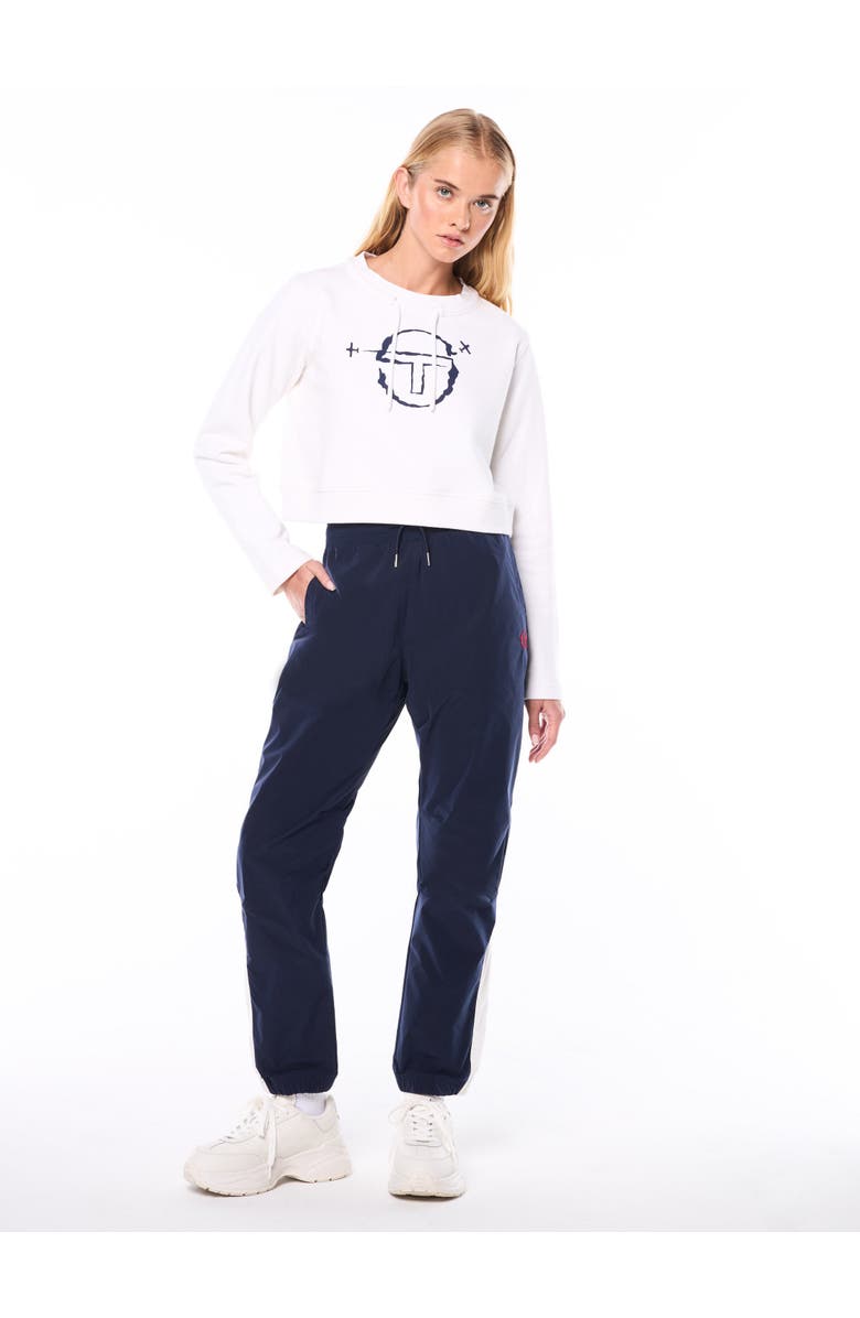 Sergio Tacchini Piano Crewneck, Alternate, color, Brilliant White