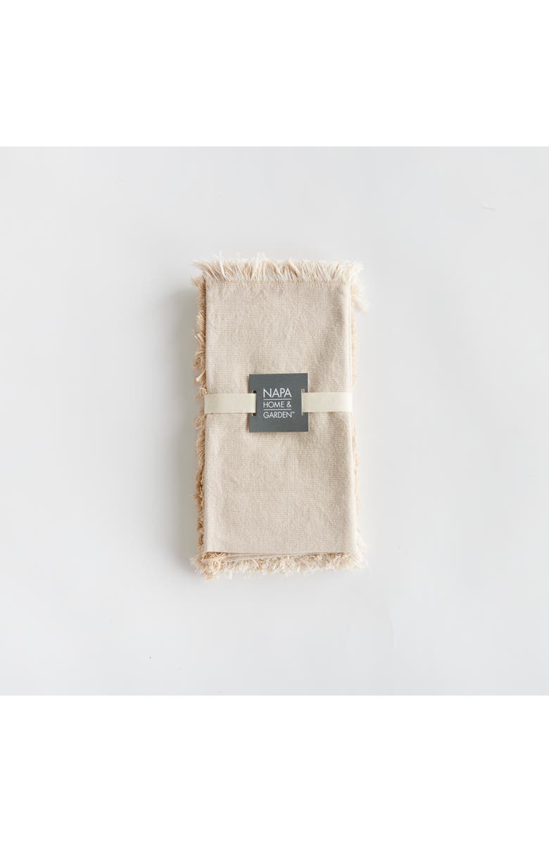 Napa Home & Garden Aura Napkins Set of 4, Alternate, color, Beige