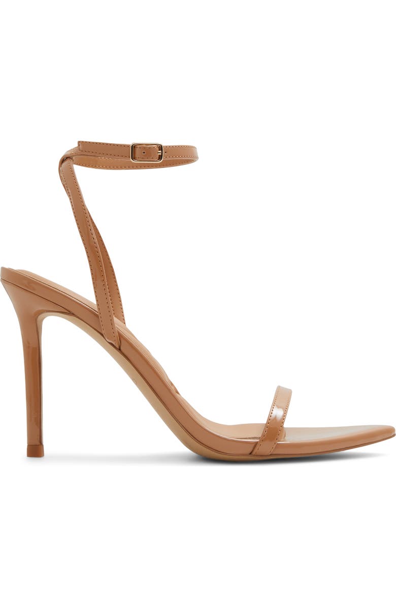 ALDO Tulipa Ankle Strap Pointed Toe Sandal, Alternate, color, Other Dark Beige