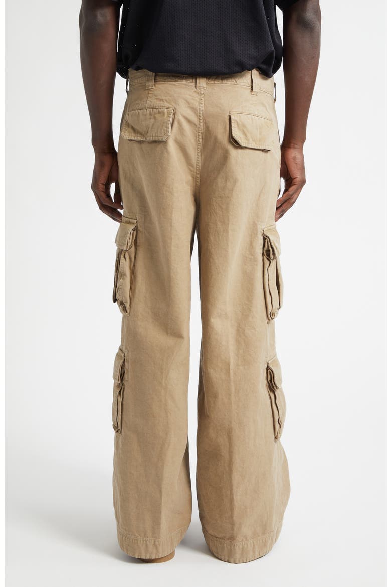 Gender Inclusive Cotton Canvas Cargo Pants, Alternate, color, BEIGE