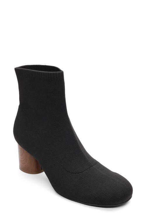 Sanctuary Rayna Knit Bootie In Black
