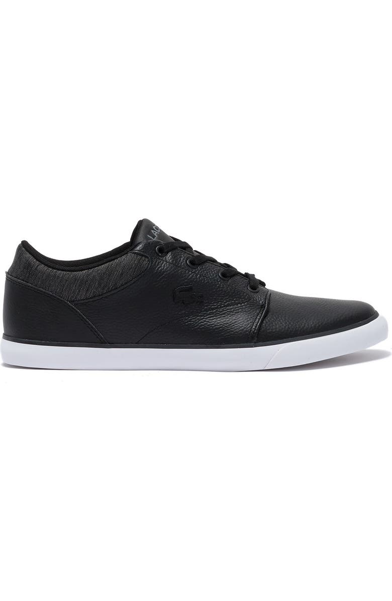 Lacoste Minzah Sneaker, Alternate, color, Black/White