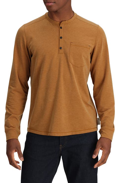 Aberdeen Long Sleeve Pocket Henley