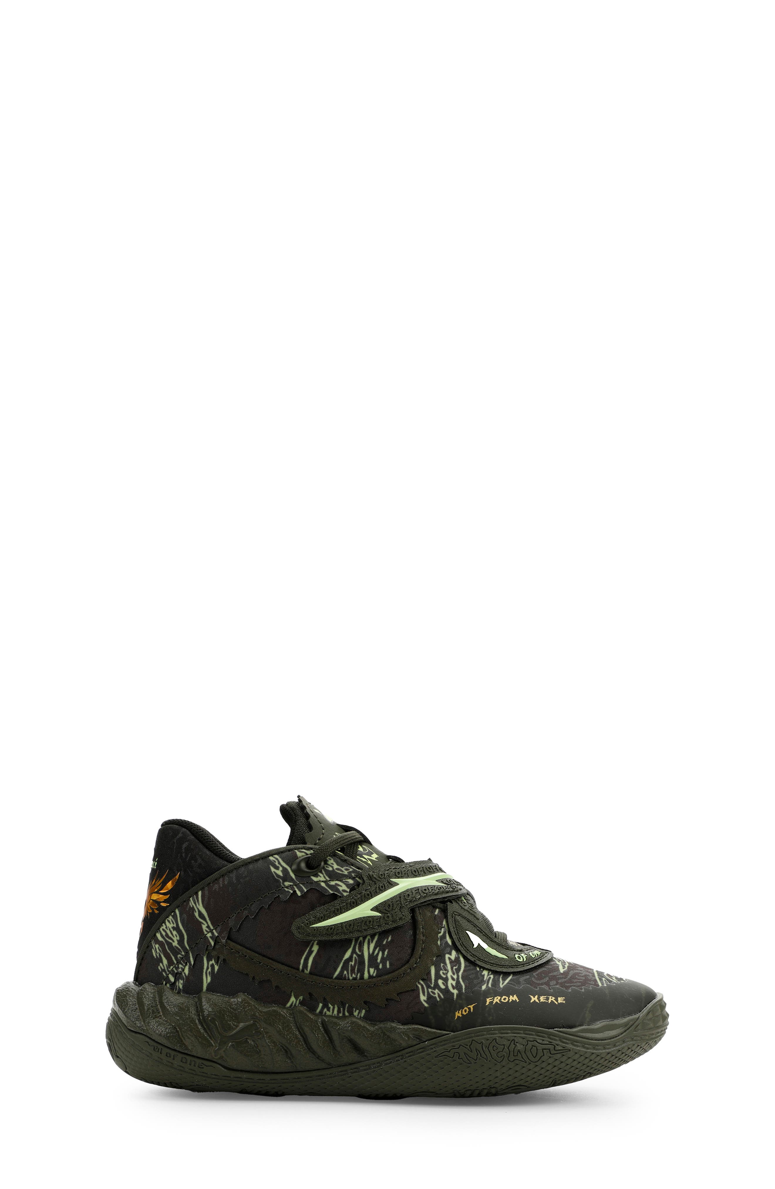 Kids' MB.05 Camo Sneaker, Alternate, color, DARK OLIVE/ FIZZY LIGHT/ BLACK