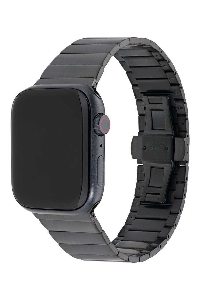 20mm Apple Watch® Watchband, Alternate, color, BLACK