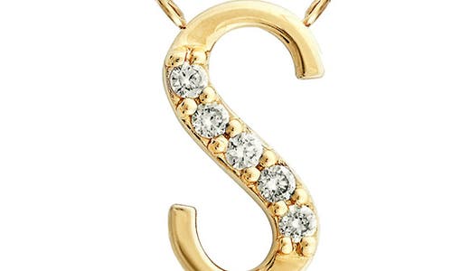 Lana 14k Gold Initial Pendant Necklace In Gold