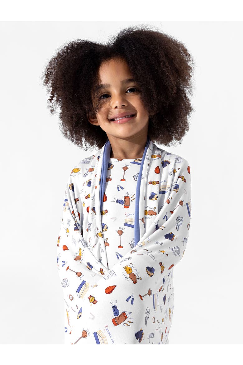 Kids' Boxing Set of 2 Piece Pajamas, Alternate, color, Boxing