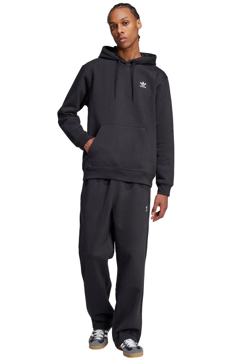 adidas Trefoil Essentials Sweatpants, Alternate, color, Black