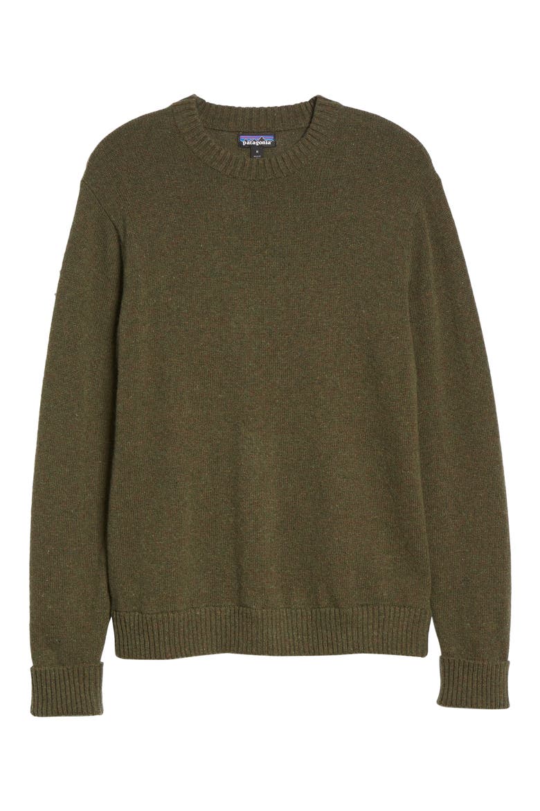 Recycled Wool Blend Sweater, Alternate, color, SEDIMENT