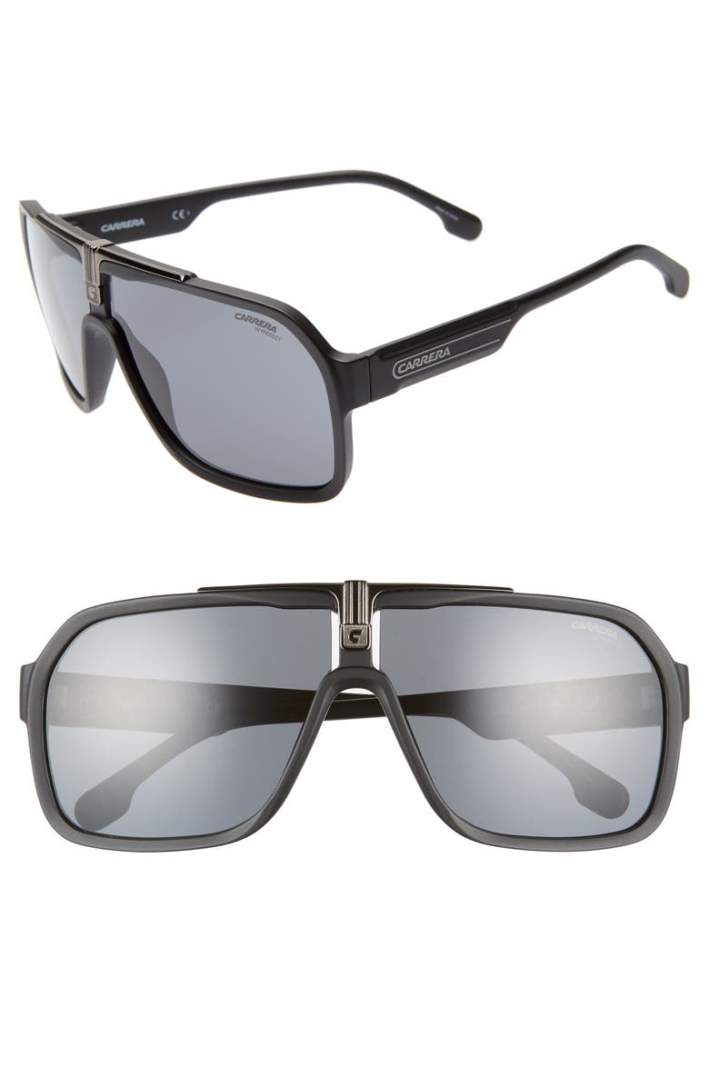 Carrera Eyewear 64mm Navigator Sunglasses, Main, color, 