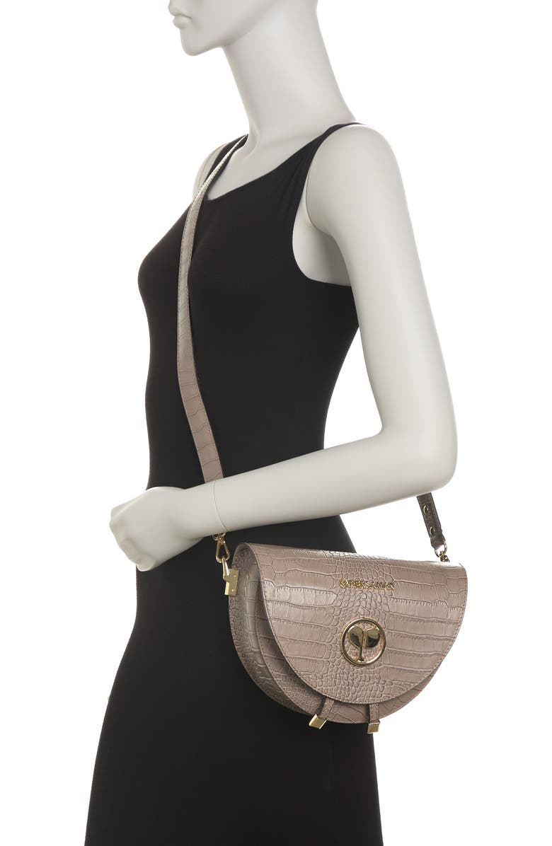 Persaman New York Gabriel Croc Embossed Crossbody, Alternate, color,