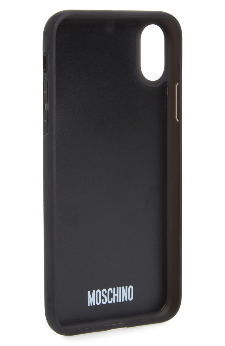 Moschino Logo iPhone X & Xs Max Case, Alternate, color,