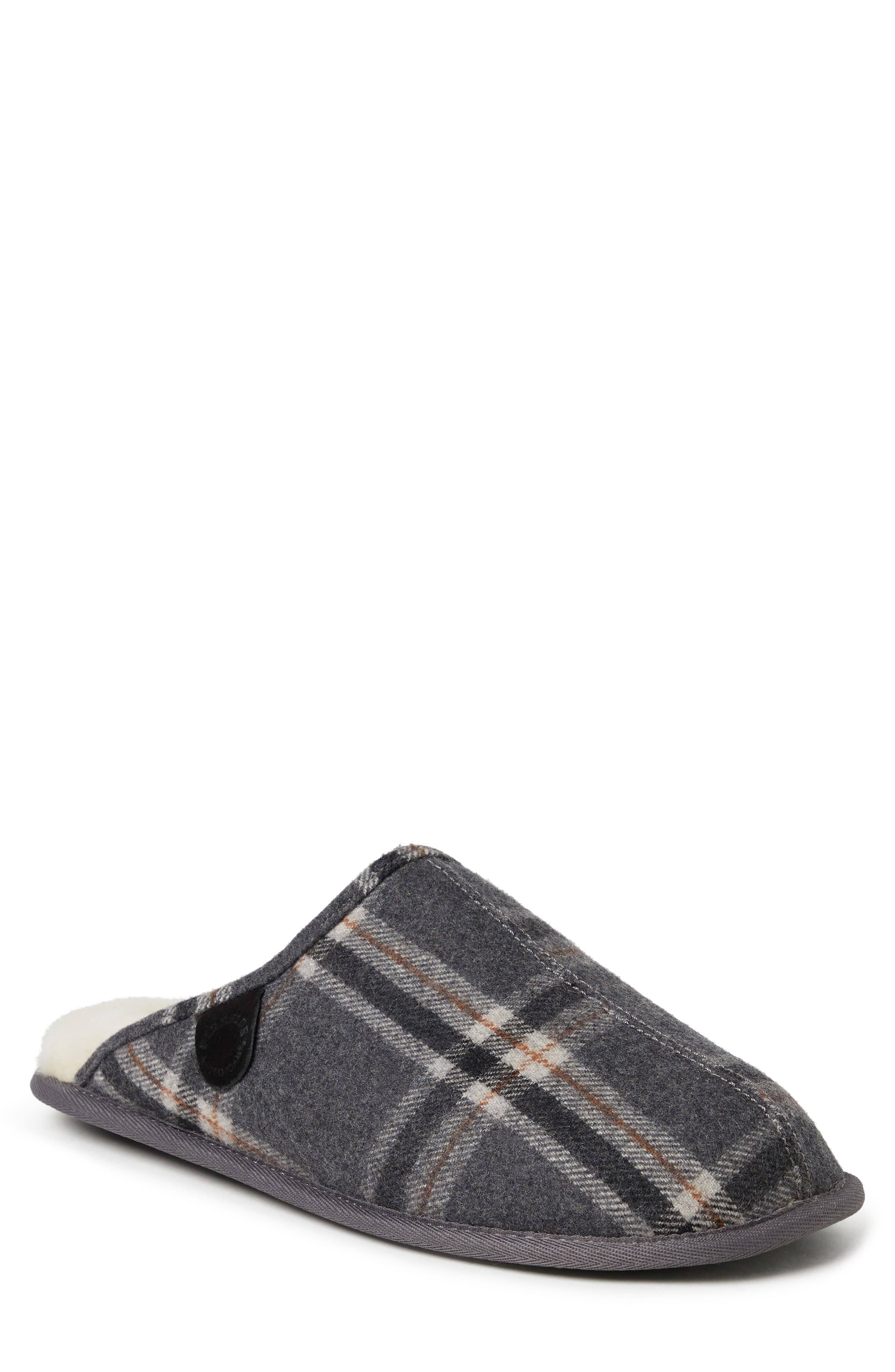 FIRESIDE BY DEARFOAMS Warwick Genuine Shearling Lined Slipper (Men ...