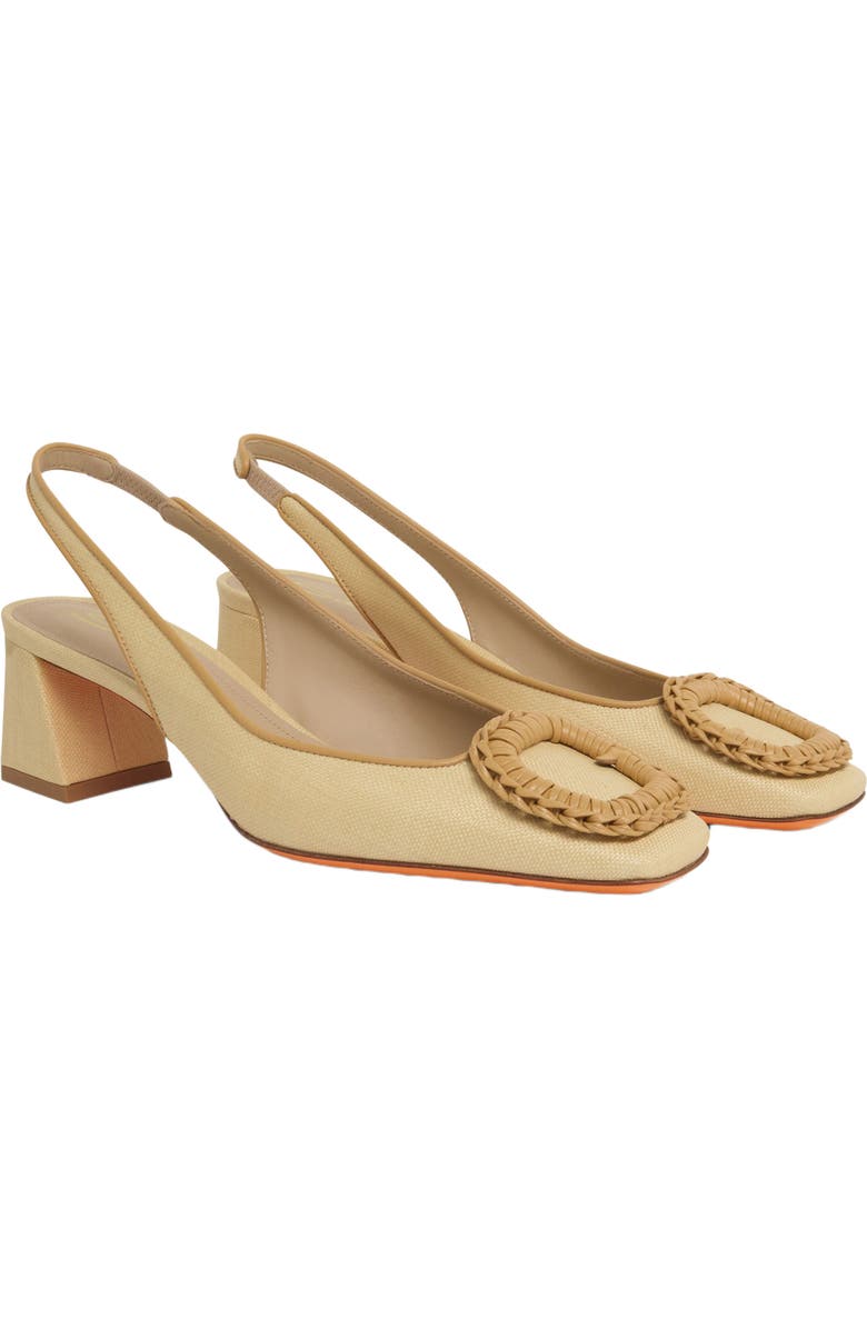 Santoni Women's mid-heel slingback, Alternate, color,