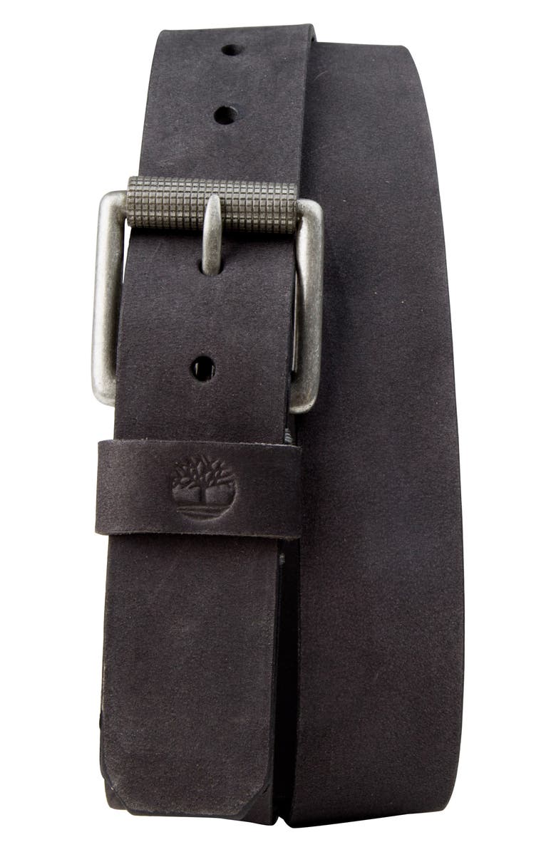 Timberland Leather Belt, Main, color, 