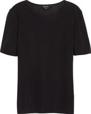 Misook Short Sleeve Knit Tunic Top