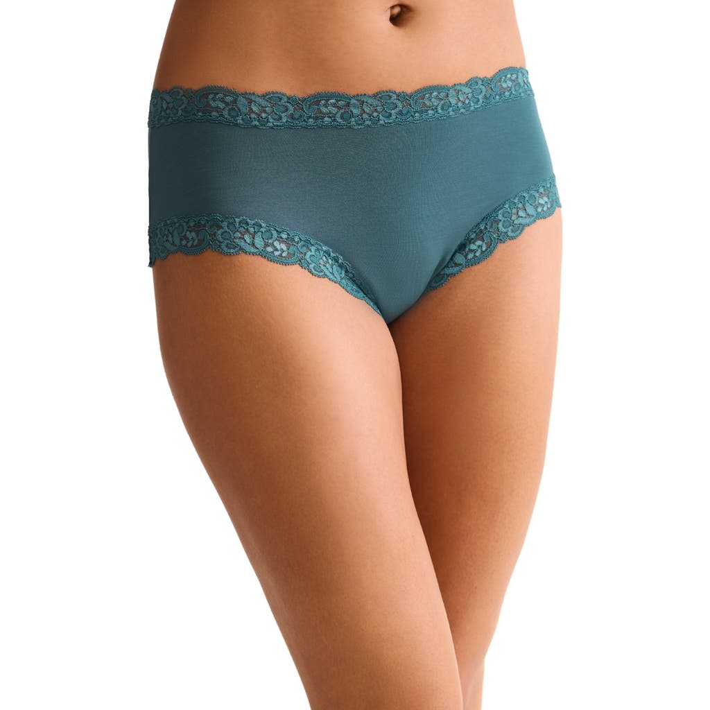 Fleur't Iconic High Waist Boyshorts In Green